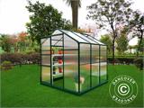 Greenhouse Polycarbonate ZEN 3.4 m², 1.84x1.85x1.93 m, Green