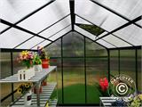 Greenhouse Polycarbonate ZEN 4.49 m², 1.84x2.44x1.93 m, Green