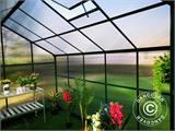 Greenhouse Polycarbonate ZEN 5.98 m², 2.45x2.44x2.1 m, Green