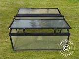 Mini Greenhouse Cold frame 0.9x1.2x0.57 m, 1.08 m², Black
