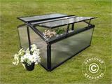 Mini Greenhouse Cold frame 0.9x1.2x0.57 m, 1.08 m², Black