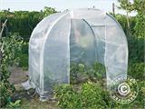 Polytunnel greenhouse 2x1.5x1.75 m, 3 m², PVC, Transparent