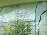 Lean-to greenhouse 1x2x2.15 m, 2 m², Transparent