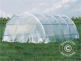 Polytunnel greenhouse 4x3x2.2m, 12 m², Transparent ONLY 3 PCS. LEFT