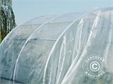 Polytunnel greenhouse 4x6x2.2 m, 24 m², Transparent