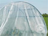 Polytunnel greenhouse 4x6x2.2 m, 24 m², Transparent