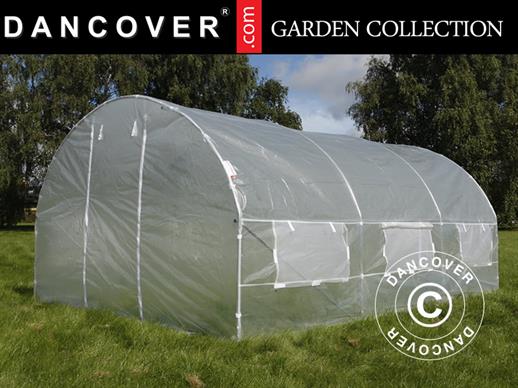 Polytunnel Greenhouse 3x4.5x2 m, 13.5m², Transparent