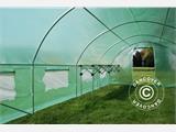 Invernadero túnel 4x6,6x2m, 26,4m², Verde