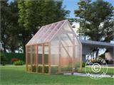 Wooden greenhouse Aigle, 2.1x2.05x2.59 m, 4.3 m², Natural