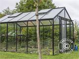 ACD Drivhus glas, FLORA 13,6m², 3,06x4,45x2,83m, Sort