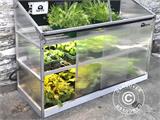 Smart växthus/propagator polykarbonat Sprout S14 4-Season, Harvst, 1,25x0,5x0,9m, Svart