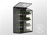 Mini invernadero inteligente de propagación Sprout S16, Harvst, 1,3x0,49x1,5m, Negro