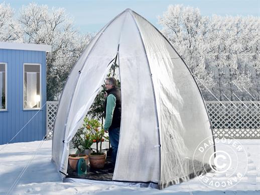 Tenda para Plantas durante o Inverno, Tropical Island XL, Ø3,4x2,8m