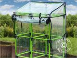 Canteiro CityJungle inclui cobertura de verão, caixa de irrigação automática, 62x33x128cm, Antracite