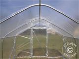Polytunnel Greenhouse SEMI PRO 3x3.75x2.15 m, Transparent