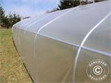 Polytunnel Greenhouse SEMI PRO 3x8.75x2.15 m, Transparent