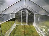 Polytunnel Drivhus SEMI PRO Plus 2x5x2m, Transparent