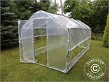 Polytunnel Drivhus SEMI PRO Plus 3x3,75x2,15m, Transparent