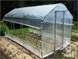 Serre Tunnel SEMI PRO Plus 3x3,75x2,15m, Transparent