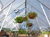 Greenhouse polycarbonate Balance 11.8 m², Palram/Canopia, 2.44x4.87x2.29 m, Silver