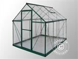 Greenhouse polycarbonate Harmony 4.5 m², Palram/Canopia, 1.85x2.47x2.08 m, Green