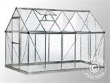 Invernadero en policarbonato Harmony 5,6m², Palram/Canopia, 1,85x3,06x2,08m Plata