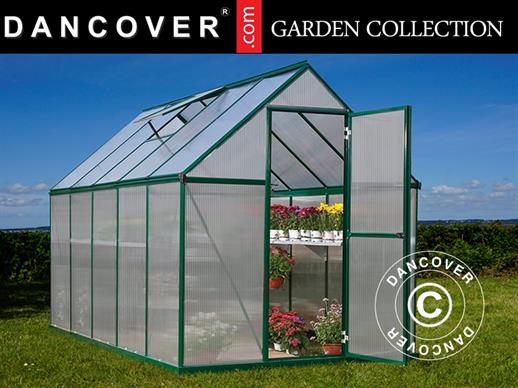 Greenhouse polycarbonate 5.7 m², Palram/Canopia, 1.85x3.06x2.08 m, Green