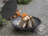 Lid for Fire Bowl, Ø80,5cm, Silver