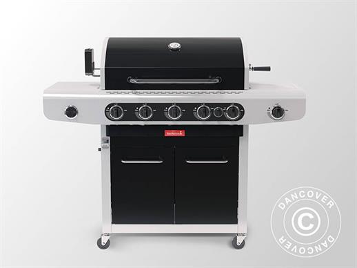 Gasbarbecue grill Barbecook Siesta 612, 56x142x118cm, Zwart