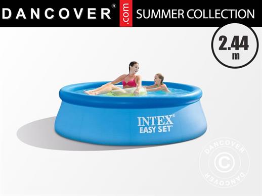 INTEX Easy Set Pool, Ø2.44x0.76 m, Blue
