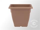Wooden Planter box w/interior plant pot, 1.03x0.33x1.02 m, White ONLY 1 PC. LEFT
