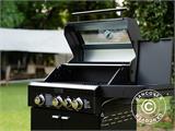 Barbacoa de gas Dancover 3+1, Negro