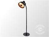 Patio Heater SENSUI freestanding w/RC, 2 halogen lamps, 2000W, Black