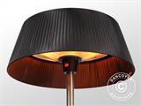 Patio halogen heater IKEMA freestanding, 2000W, Black