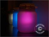 Lámpara LED alimentada con energía solar, Sun Jar, Multicolor
