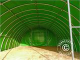 Tunnel agricole 9,15x12x4,5m, PE, Blanc