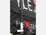 Flag holder w/double clamp for FleXtents Xtreme 50, 50 mm