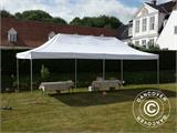 Pop up gazebo FleXtents PRO Peak Pagoda 4x8 m White, incl. 6 sidewalls