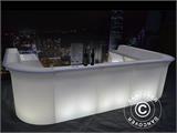 Bar à LED, Milieu de bar