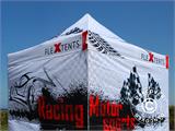 Carpa plegable FleXtents PRO con impresión digital completa, 4x4m Carpa plegable FleXtents PRO con impresión digital completa, 4x4m