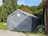 Storage shelter PRO XL 3.5x10x3.3x3.94 m, PVC, Grey