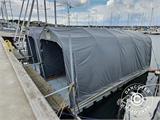 Storage tent PRO 2.4x3.6x2.34 m PE, Grey