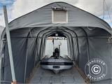 Namiot garażowy PRO 3,6x6x2,68m PE, Szary