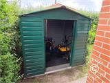 Garden Shed w/Flat Roof 2.01x1.21x1.76 m ProShed®, Anthracite