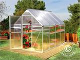 Greenhouse polycarbonate 2.3 m², Palram/Canopia, 1.85x1.26x2.08 m, Silver