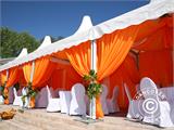 Carpa para fiestas, SEMI PRO Plus CombiTents® 7x14m 5 en 1, Blanco