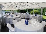 Tendone per feste Pagoda 4x8m, Bianco