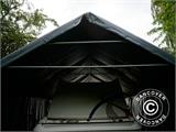 Tente de stockage PRO 8x12x4,4m PVC, Gris
