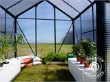 Greenhouse Polycarbonate 4.78 m², 1.9x2.52x2.01 m, Green