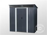Vrtna šupa s krovnim prozorom 1,95x1,21x1,96m, 2,35m², ProShed®, Antracit/Bijela